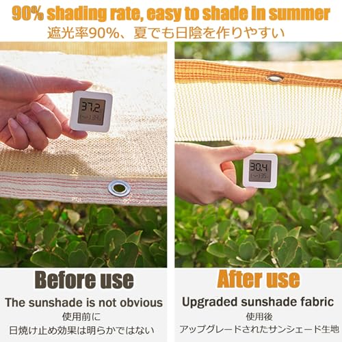 Auvent de pergola imperméable rétractable housse de rechange 0,8 m - 7