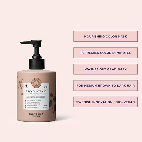 Maria Nila Color Refresh Cacao Intense Brown Semi-Permanent Colour Mask