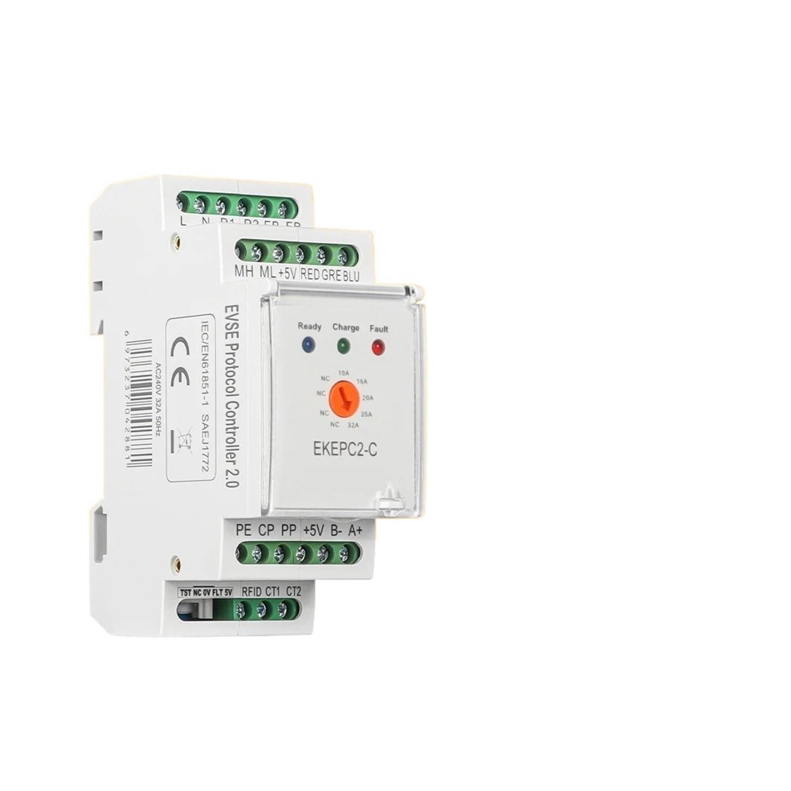 Części do kontrolera protokołu elektronicznego do stacji ładujących. Kabel Ver with RFID