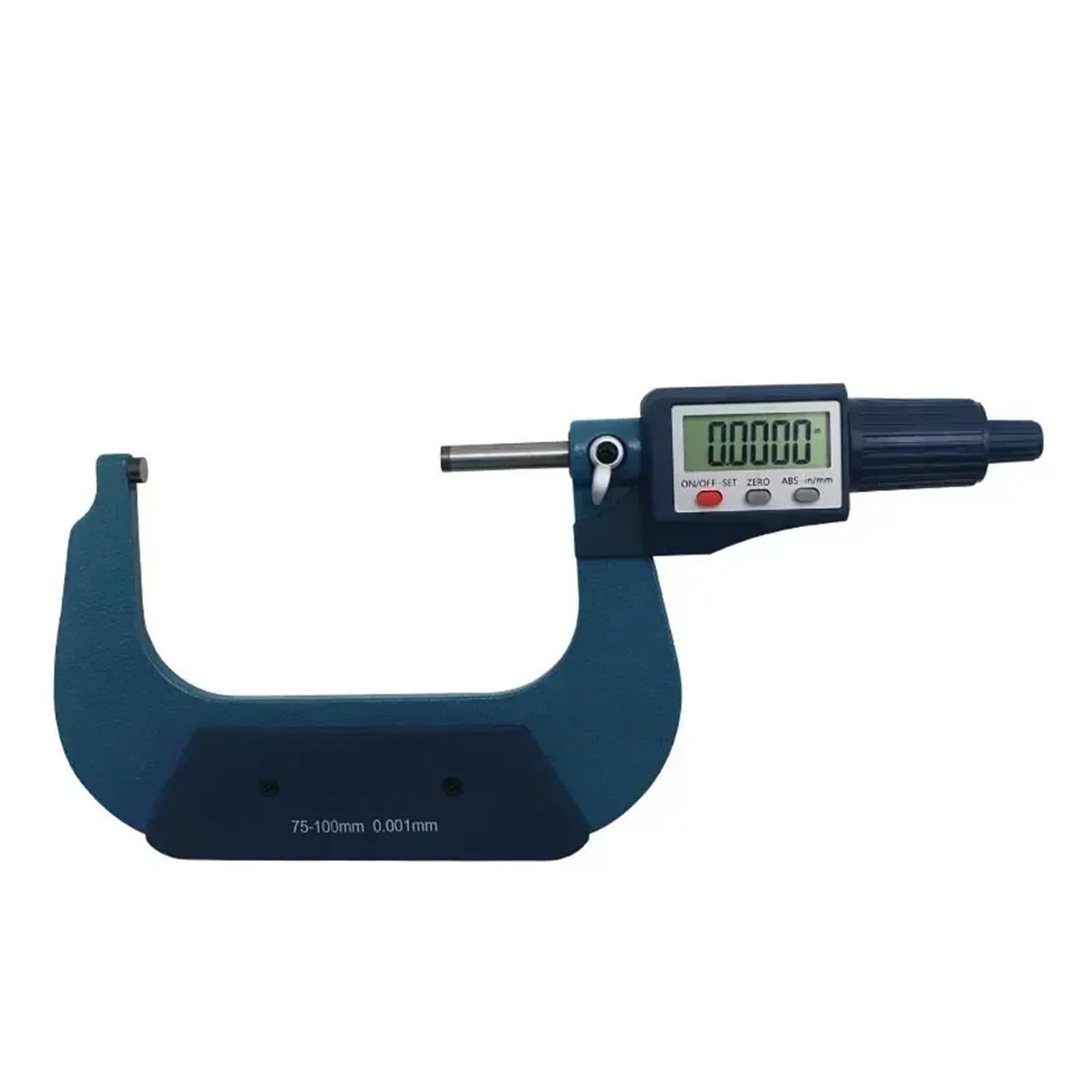 Micrómetro digital de pantalla grande de 75-100 mm y 0,001 mm, calibrador electrónico for exteriores, herramientas de medición Lecturas precisas