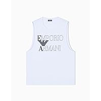 EMPORIO ARMANI Canotta Uomo Bold Logo Girocollo Bianco M