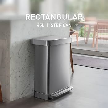 Amazon｜シンプルヒューマン ゴミ箱 45リットル レクタンギュラー