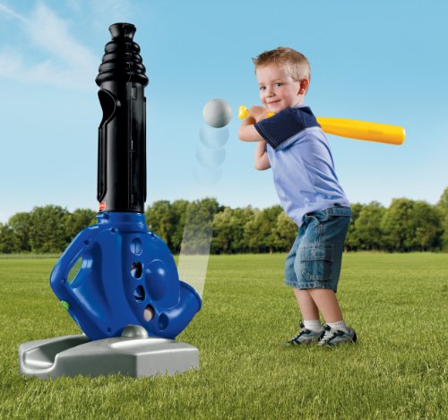little tikes auto pitch batting trainer
