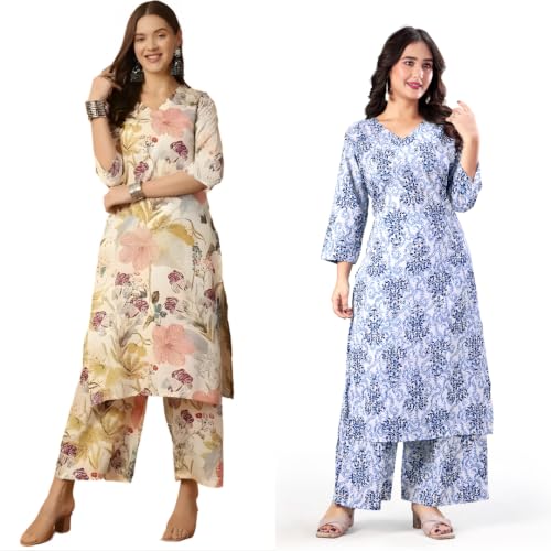 Image of Kurti with Plazo Set for Women