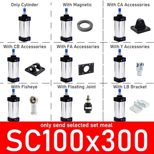 Cylindres pneumatiques double effet pour réduire les vibrations de montage