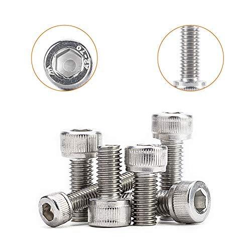 Screws Bolts, GTERNITY Screws Assorted Hex Head Screws 304 Stainless Steel