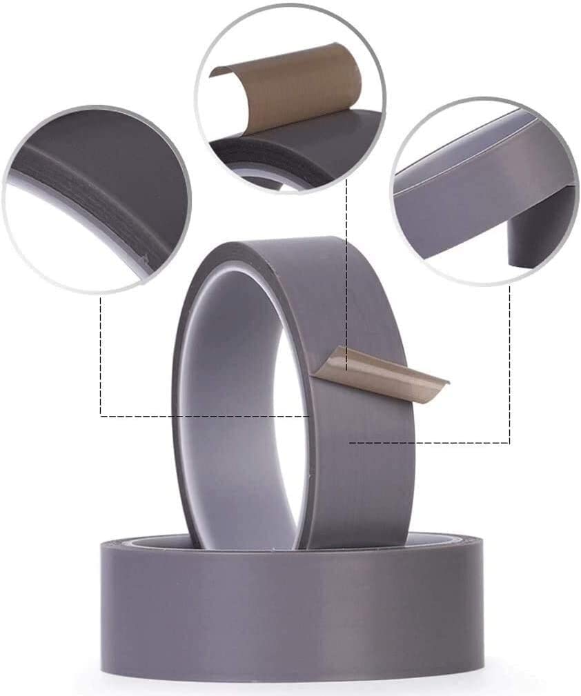 Cinta Multiusos, Cinta Adhesiva De Teflón, Cinta Adhesiva De PTFE, Película De Alta Temperatura, Mecanismo De Sellado Fino De Teflón, Cinta De Sellado para Máquina De Bo,0.13-W 40mmx10m