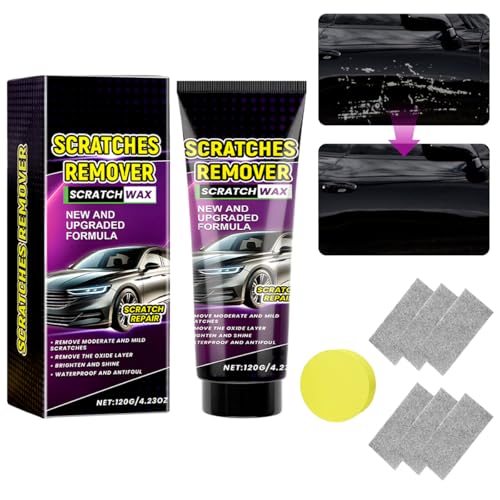 Reparador Arañazos Coche, 2025 Nuevo Nano Cloth Quita Arañazos Coche para Quitar Arañazos de Coche, 120g Quita Arañazos Coche, Reparación de Arañazos de Coche (1Pcs)