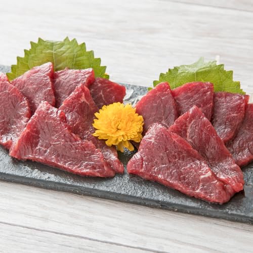 桜屋 赤身 馬刺し 約200g 専用醤油 150ml×1本付き セット品