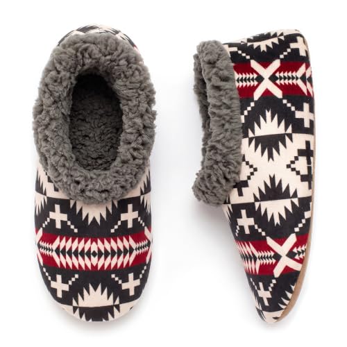 Image of Cozylook Fuzzy Slippers for Women Indoor Soft Sole Slipper Socks | Warm plush feel, non slip grippers, easy step-in, flexible bottom, bedroom and home wear