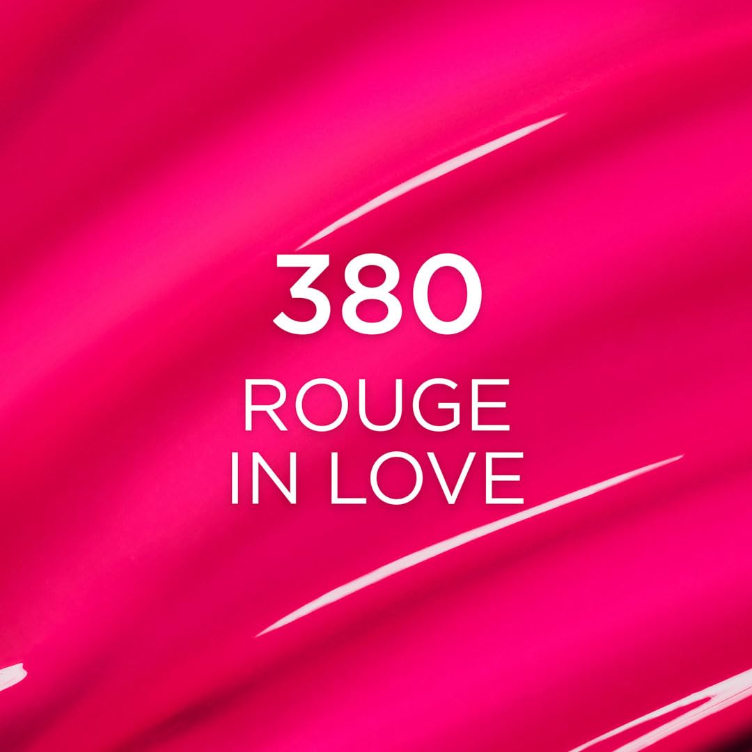 L'Oréal Paris Plump Ambition olejek do ust z kwasem hialuronowym, pełniejsze i gładsze usta bez kompromisów. Intensywna pielęgnacja z kwasem hialuronowym, nawilżenie do 24 h, kolor: 380 róż w miłości
