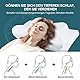 Gobikey Nackenkissen Kopfkissen Orthopädisches Kissen Memory Foam Kissen Ergonomisches Kopfkissen Nackenstützkissen gegen Seitenschläferkissen für Seiten, Rücken & Bauchschläfer Weiß