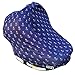 SAK Baby Car Seat Cover - Infinity Scarf - Nursing Cover - Breastfeeding Cover - Canopy - 4 in 1 - Anchors - Nautical - Versatile & Stretchy