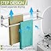 Towel Rack for Bathroom, Double Towel Bar 24Inch, Stainless Steel Bathroom Towel Holder, Double Towel Hanger Wall Mounted Towel Rod, Bathroom Towel Rack(Brushed Nickel)