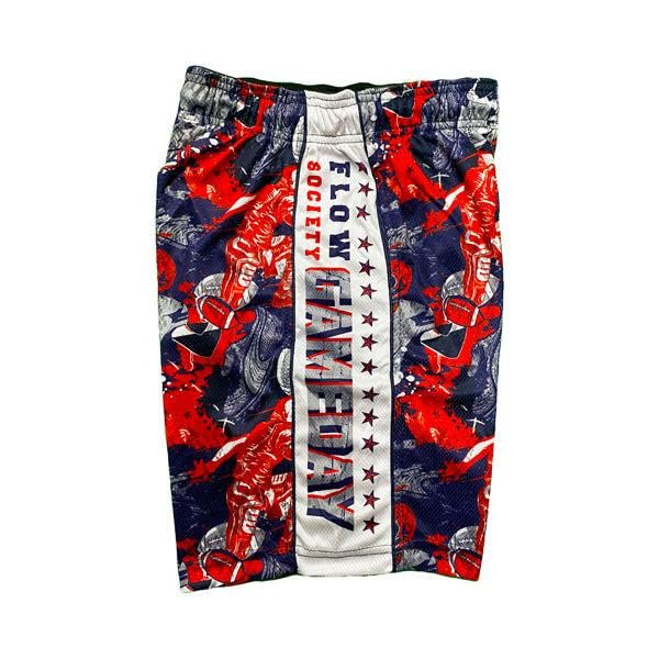 Flow Society Boys Flow Game Day Football Attack Short2