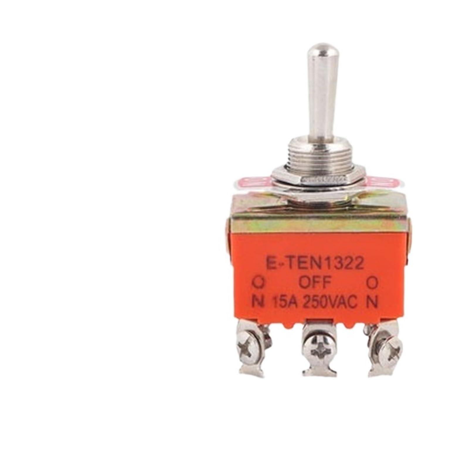 Interrupteur à bascule 15A 250VAC E-TEN1322 étanche pour sécuriser vos circuits électriques