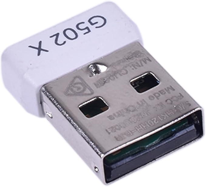 Receptor USB para Mouse Logi G502 X/Plus Blanco miniatura 3