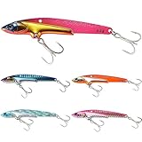 [青嵐ルアー]シーバス ルアー メタルバイブ 青物 ルアー 5色セット 27g 35g 43g 青物 鉄板バイブ メタルバイブレーション