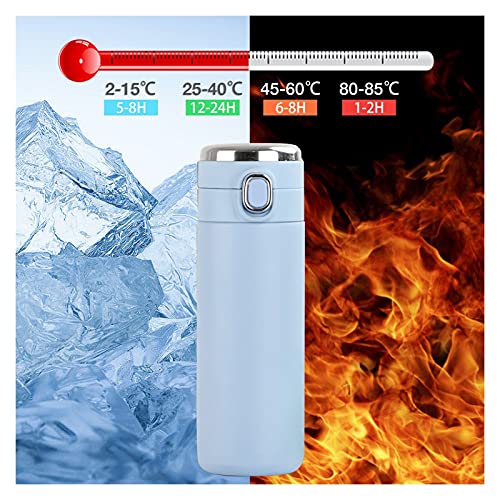 YINYANG 420ml Thermosfles Smart Roestvrijstalen Thermische Water Mokken LED Display Temperatuur Vacuümflessen Waterfles Drinkware (Color : Red) - Image 7