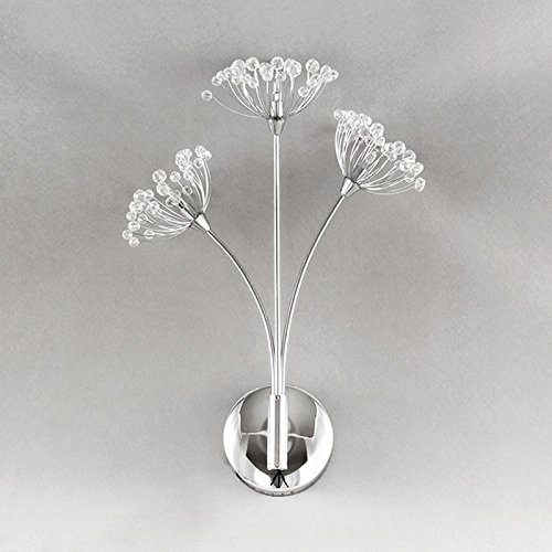 Cristal pissenlit bedsides Applique romantique en Salon lampes mur Salle de Bain Mur Lumière