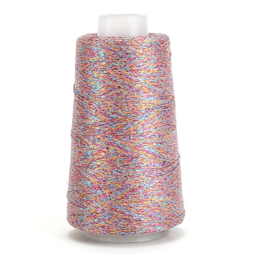 Image of Metallic Crochet Thread, 80g Lurex Yarn for Charms(Afterglow)