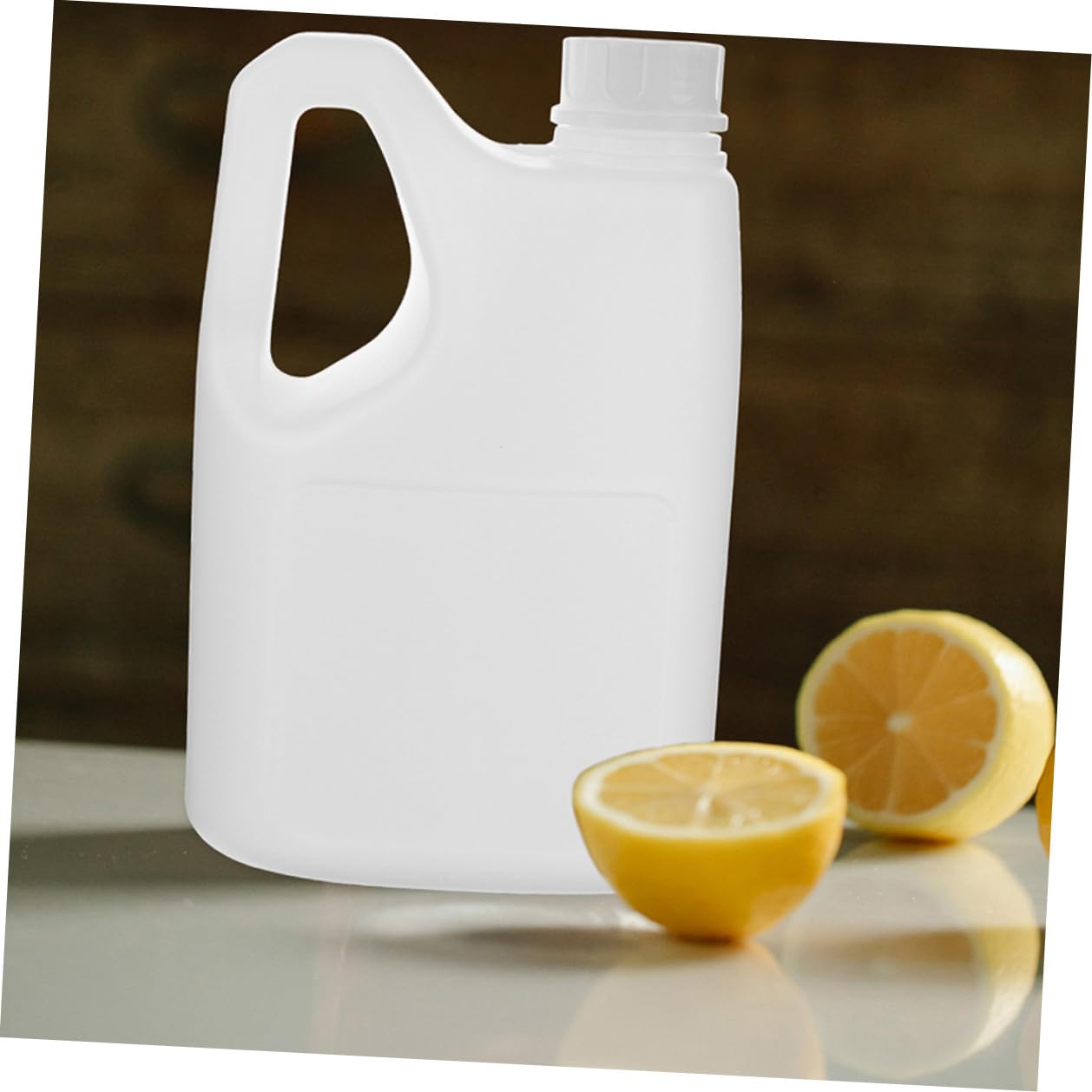 Bouteille 2 Litres Réutilisable en Plastique avec Poignée, Récipient à Jus pour Réfrigérateur, Facile à Nettoyer et Transporter, Lot de 2 Bouteilles pour Usage Domestique