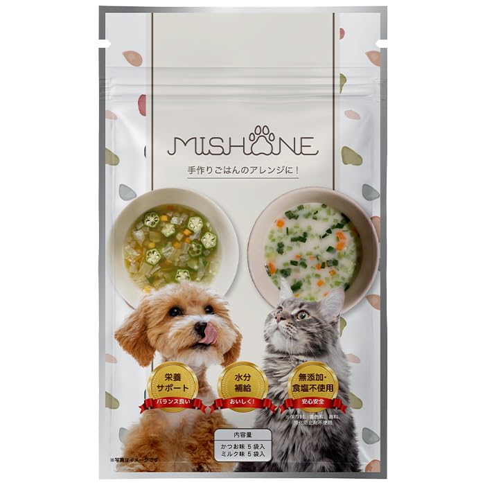 Amazon | ミシュワン MISHONE 犬猫用粉末スープ カツオ・ミルク