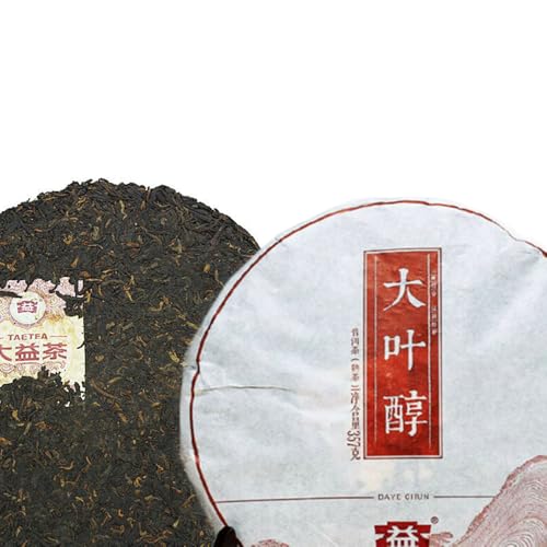 Thé Puer mûr de l'arbre ancien DAYE CHUN - Votre rituel de relaxation Yunnan Menghai en galette 357g