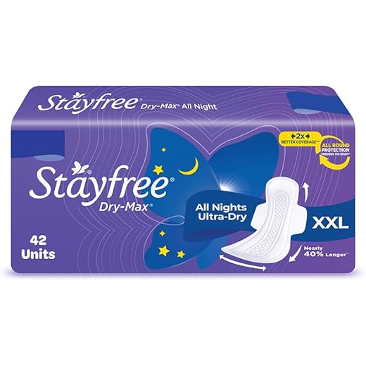 Stayfree Dry Max XXL 42 Pieces