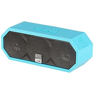 Altec Lansing Jacket H2O 2 – Waterproof Bluetooth Speaker with 3.5mm Aux Port, IP67 Certified & Floats in Water, Compact & Portable Speaker for Travel & Outdoor Use, 8 Hour Playtime