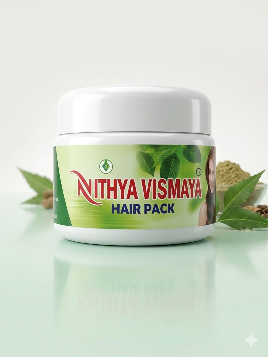 Herbal Hair Pack Powder for Stronger Roots and Dandruff Protection | Natural Hair Growth Formulation with Amla Bhringraj and Indigofera (100Gm)-image-41