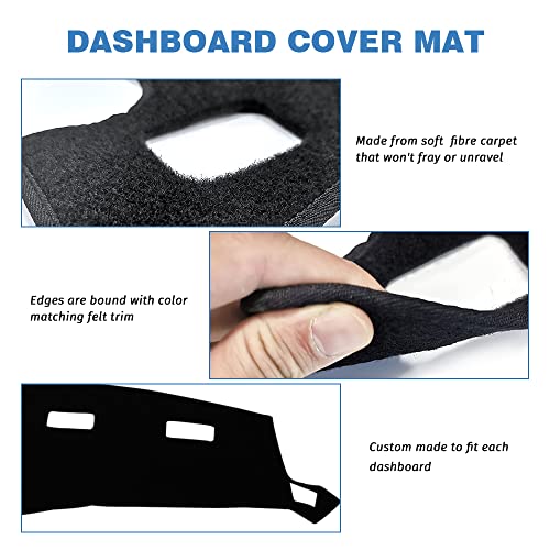 image for Apeixoto Dashboard Cover Compatible with 2002-2005 Ram 1500 2003-2005 