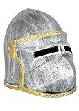Battle-Merchant - Kinder Ritterhelm Hundsgugel mit Klappvisier - Mittelalter Kostümhelm aus Kunststoff für Karneval, Fasching, Rosenmontag und LARP