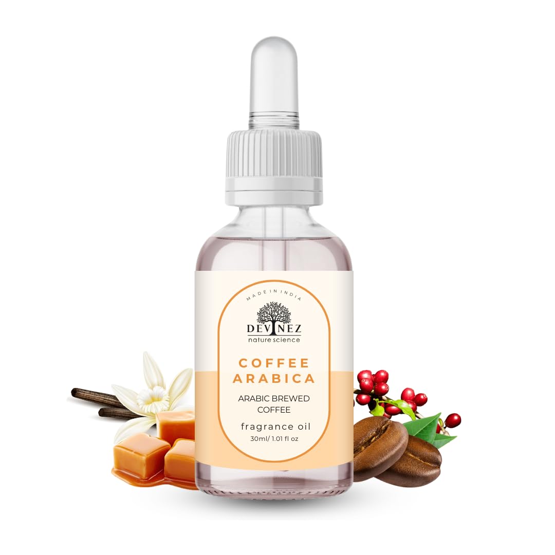 Devinez Arabica Coffee Fragrance Oil for Candle Making, Soap Making, Aromatherapy With white dropper (30ml) - Essential Oil for Diffusers, Aromatherapy (B0DFM5D2RM) Amazon Price History, Amazon Price Tracker