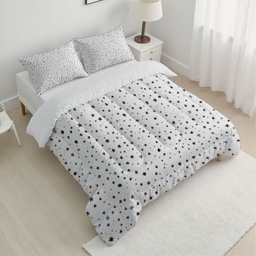 Juego de ropa de cama cielo estrellado para transformar el dormitorio infantil en un refugio 4