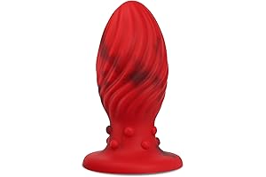 Suction Cup Base Beginner Anal Plug Liquid Silicone Butt Plug for First-time Sensory Play