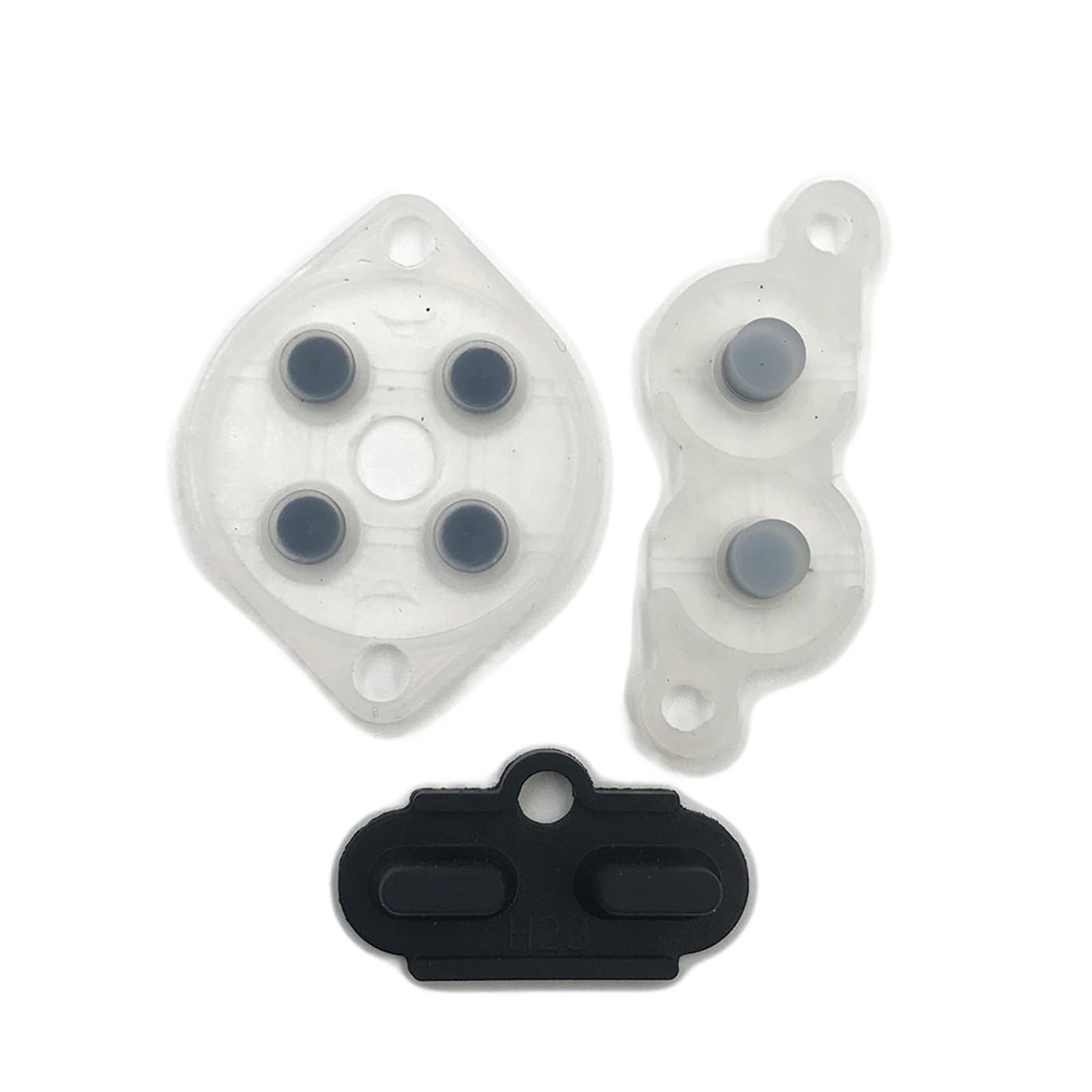 100Sets Replacement Silicone Conductive Buttons Rubber Pads For Nintendo For NES For FC For PC Controller Game Replacement Parts(For FC)