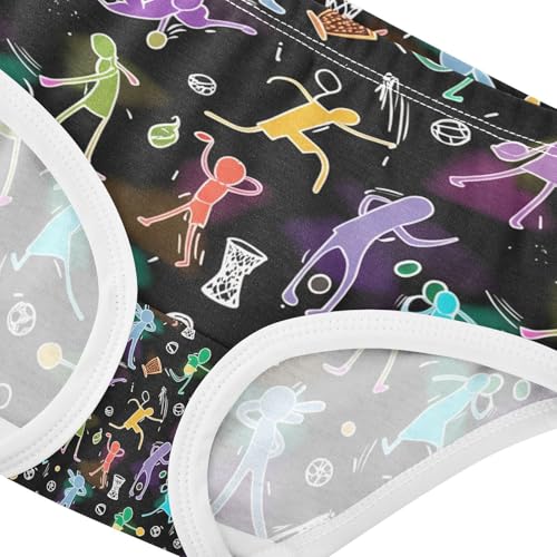 Sports Activities Toddler Girls's Underwear 2T 202c14594