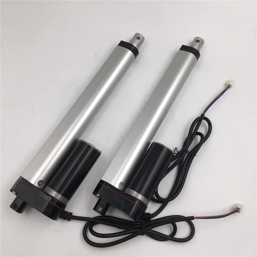 1PC 150kg Lift DC Electric Linear Motion Actuator 12V 10mm/s 330lbs Stroke 30mm 50mm 80mm 100mm 200mm fpr Stage machinery - (Speed(RPM): 100mm)