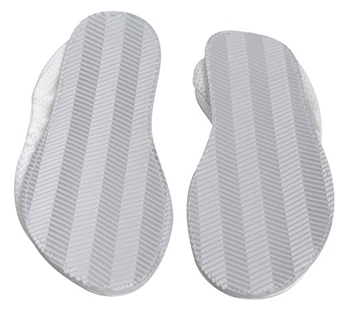 Secure Srss-1 Slip Resistant Shower Shoes With Non Skid Heavy Duty Grooved Sole For Fall Injury Prevention - Sized For Men & Women - Slippers For Home, Gym, Spa, Sauna (X-Large) #TOP3