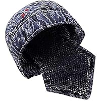 POFET Schweißschweißer Schutzhut Kappe Schal Schweißer Flammhemmender Baumwollhelm, 1 Stück (HGFS)