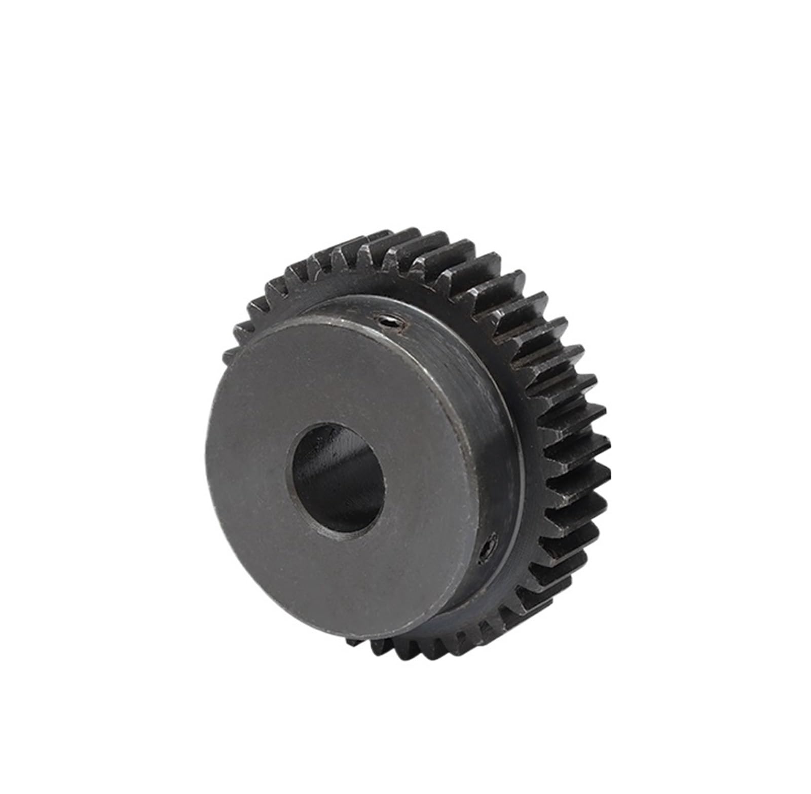 Bevel Gear Pinion Hardware Mechanical Gear Wheel 1.5M-40/42T Bore 8/10/12/15/16/17/19/20/22/25mm Motor Gear Carbon Steel Blackening High Frequency Quenching(15mm-1.5M40T)