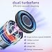 Nail Dust Collector,Professional Dust Collector Nail Tech（wired）, 1600PA Portable Nail Vacuum with 10 Speeds & 30 Disposable Filters,Suitable for Home & Salon – Low Noise, Quick Heat Dissipation