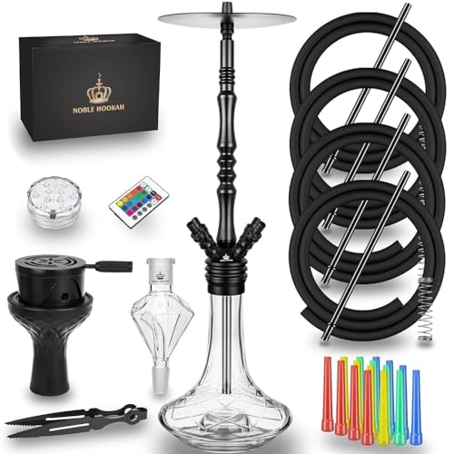 Manguera Cachimba Aluminio Marca NOBLE HOOKAH