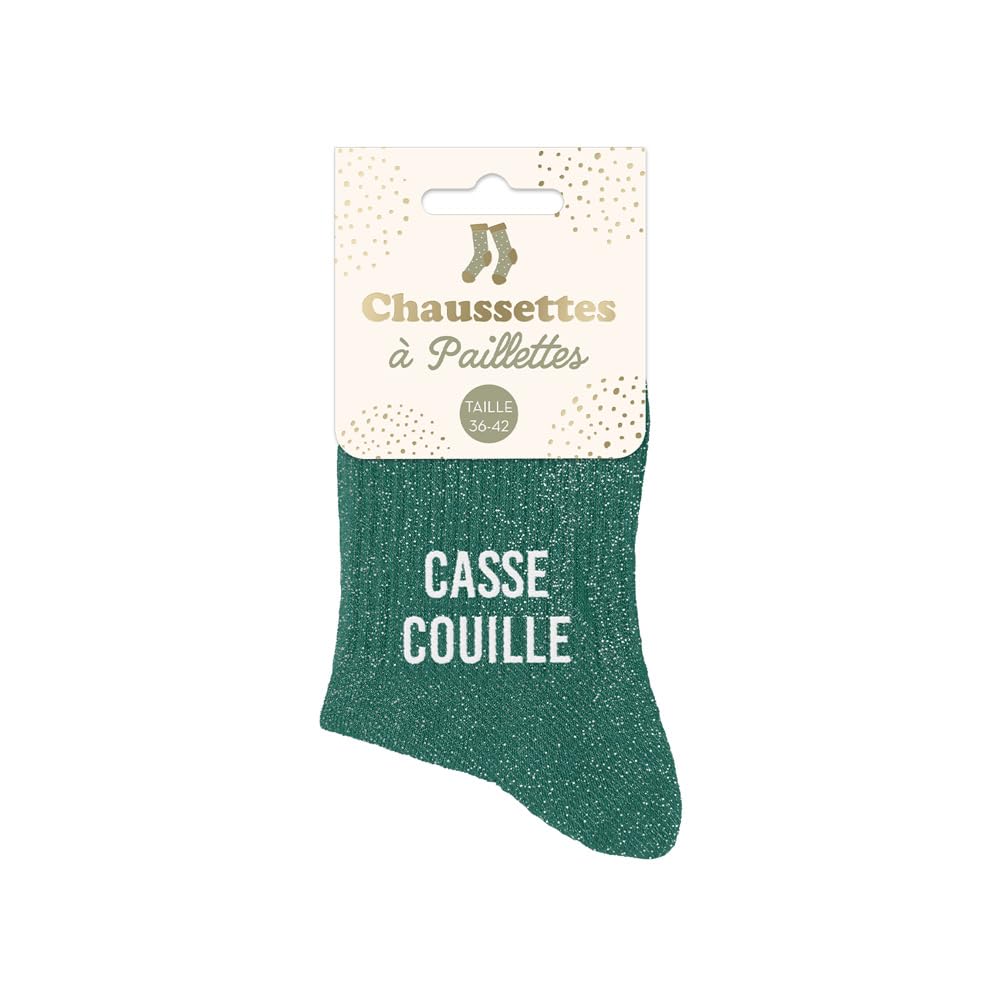 STC Chaussettes paillettes casse couille