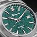 ADDIESDIVE Mens Automatic Watch NH35A Japanese Movement Sapphire Crystal 100 M Waterproof 39 MM Bark Texture Green Watch