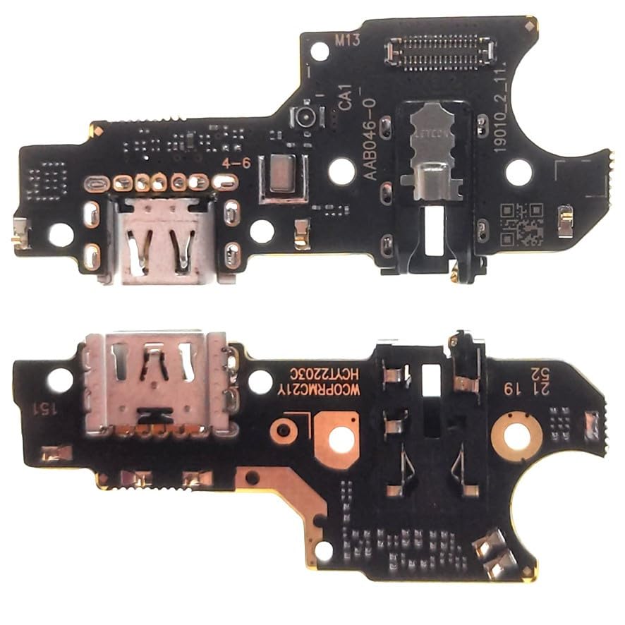 Genérico PLACA CARGA PARA REALME C21-Y C21Y C25Y C25-Y PUERTO MODULO MICROFONO CONECTOR