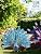 YEAHOME Garden Decor Outdoor Statues, 22.4" Large Metal Peacock Standing Yard Art, Blue Green Bird Lawn Sculptures Garden Decor for Outside Patio Porch Backyard
