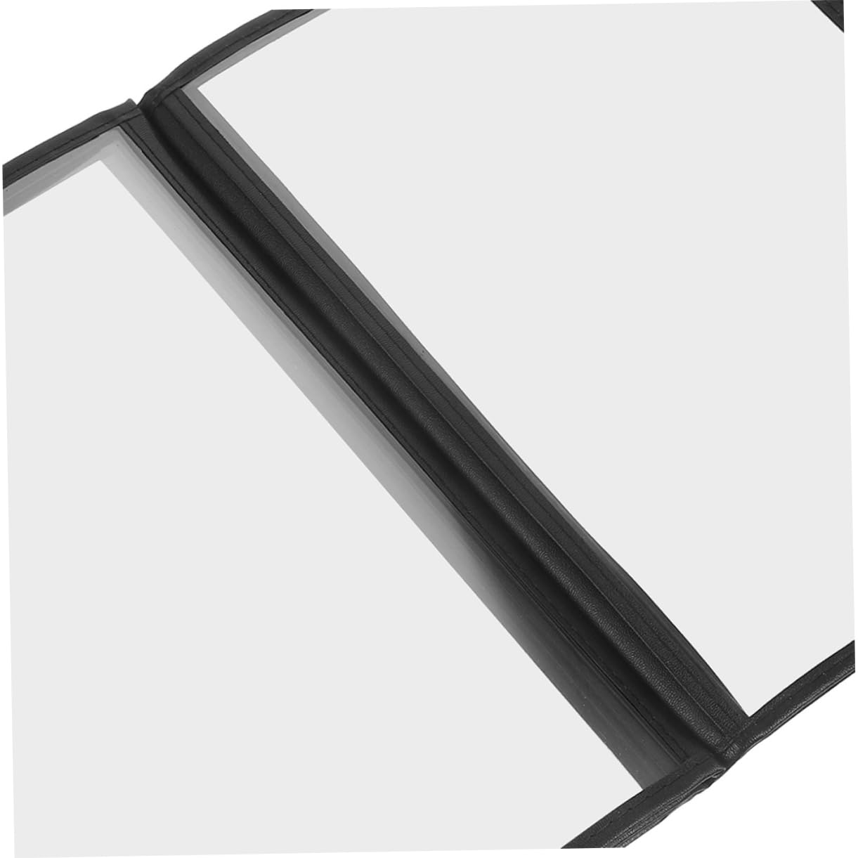 MUCKLILY 2pcs Menu Folder Restaurant Menu Holder Cafe Menu Covers Menu Protectors Clear Menu Holder Film Menu Holders Menu Covers Holder Restaurant Menu Cover Menu Holder for Bar PVC