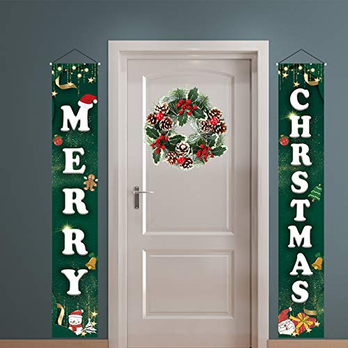 Acronde 12” Christmas Wreath Berry Wreath Handmade Floral Front Door Rustic Wreath Flocked With Mixed Decorations Christmas Decorations #TOP4